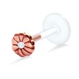 Flower Shaped Labrets Push-in LA-1306